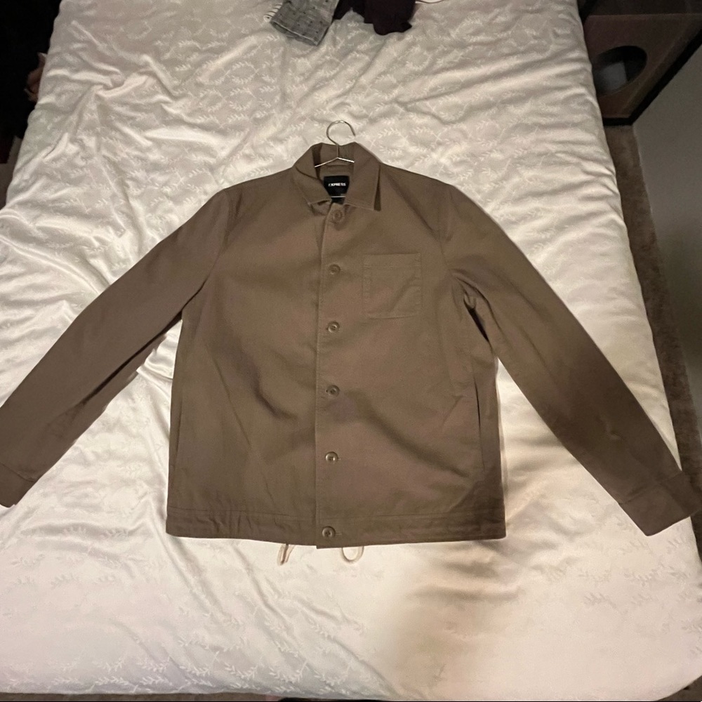 Express mens lined jacket size large